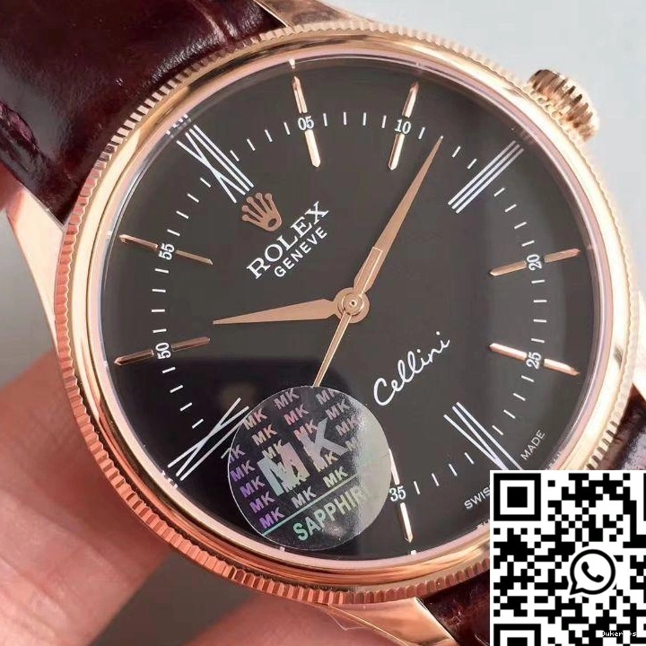 50505 Black Factory MKS Dial Cellini Rolex V4 0103